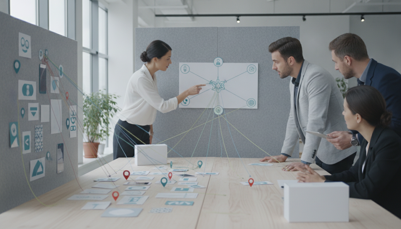 Team compares fragmented brand signals with one coherent brand entity map